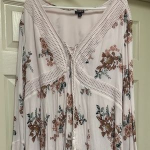 Torrid Dress Midi Cold Shoulder P1